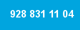 928 831 11 04